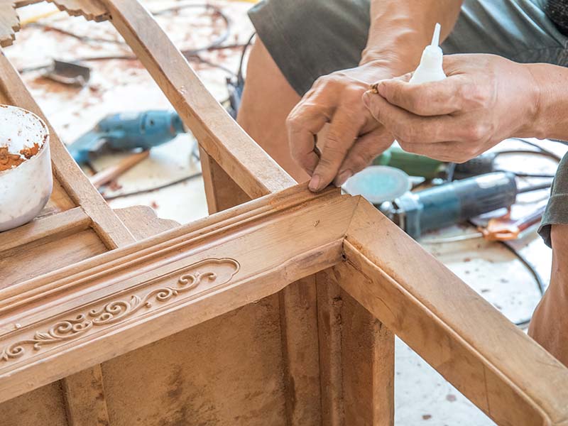 宁旧家具翻新改色怎么做