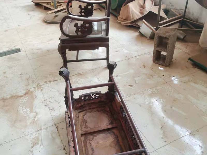 宁老旧红木家具保养维修厂